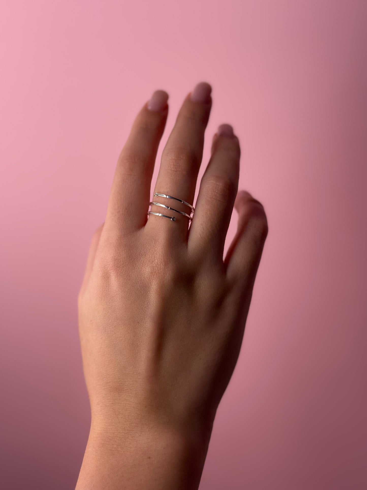 Jessica Wrap Ring - Sterling Silver