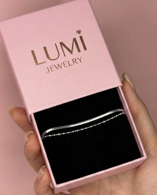 צמיד כפול כסף 925 - קיילי