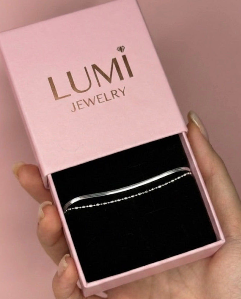 צמיד כפול כסף 925 - קיילי