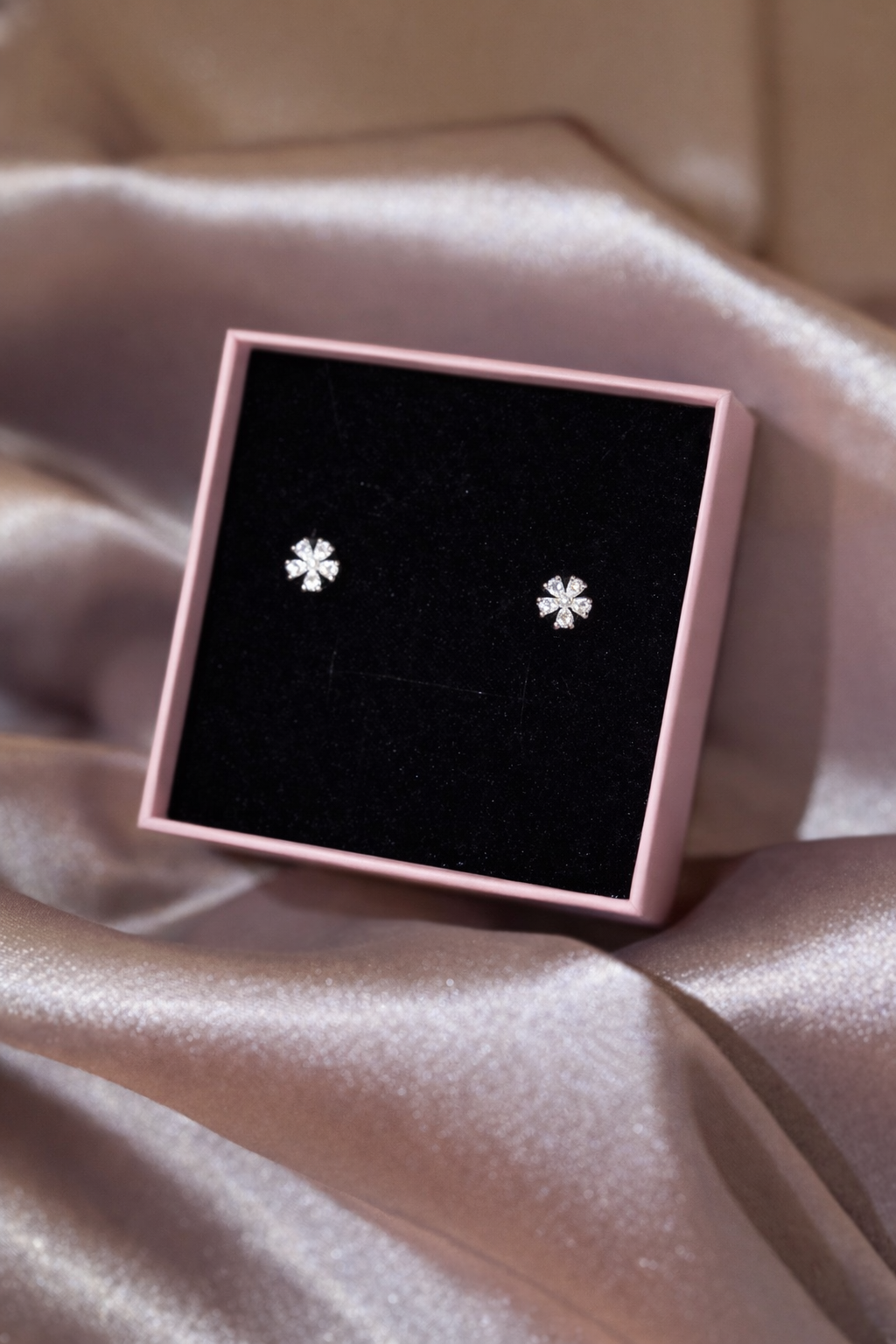 עגילי ״פרח״ כסף 925