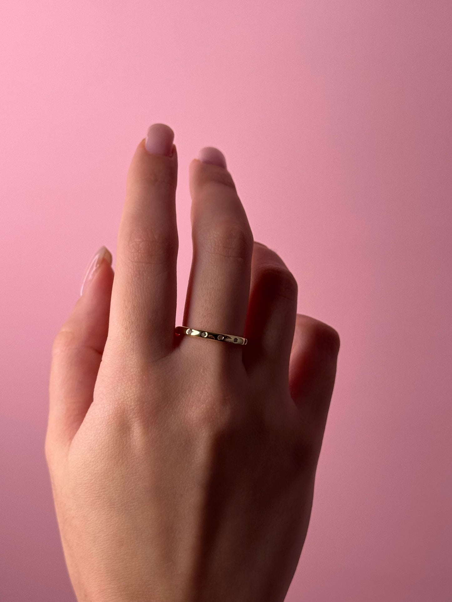 Sabrina Eternity Ring - Sterling Silver