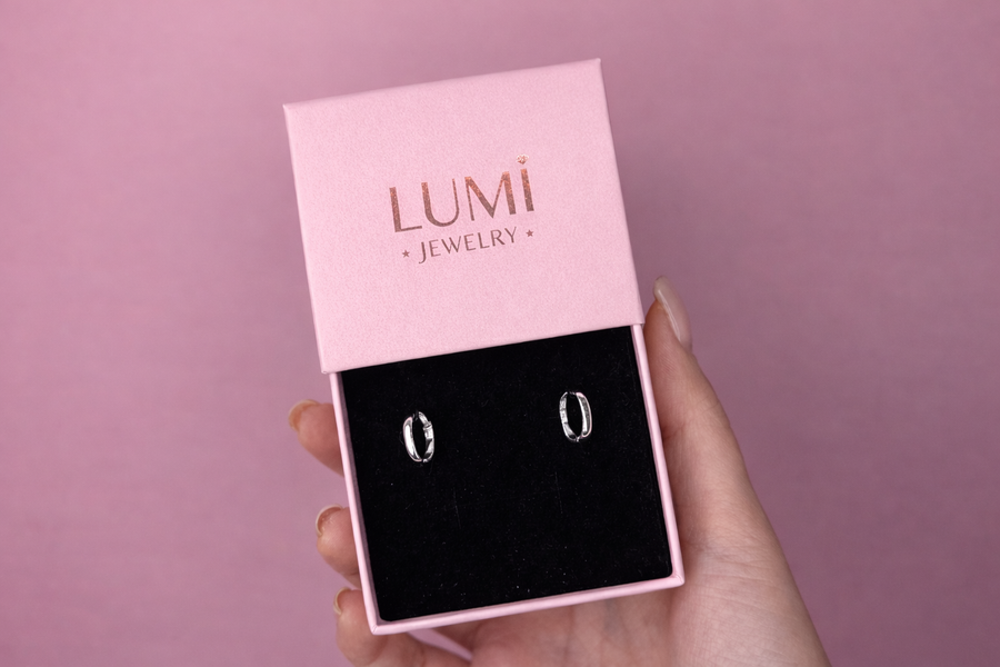 עגילי ״קלאסיק״ כסף 925