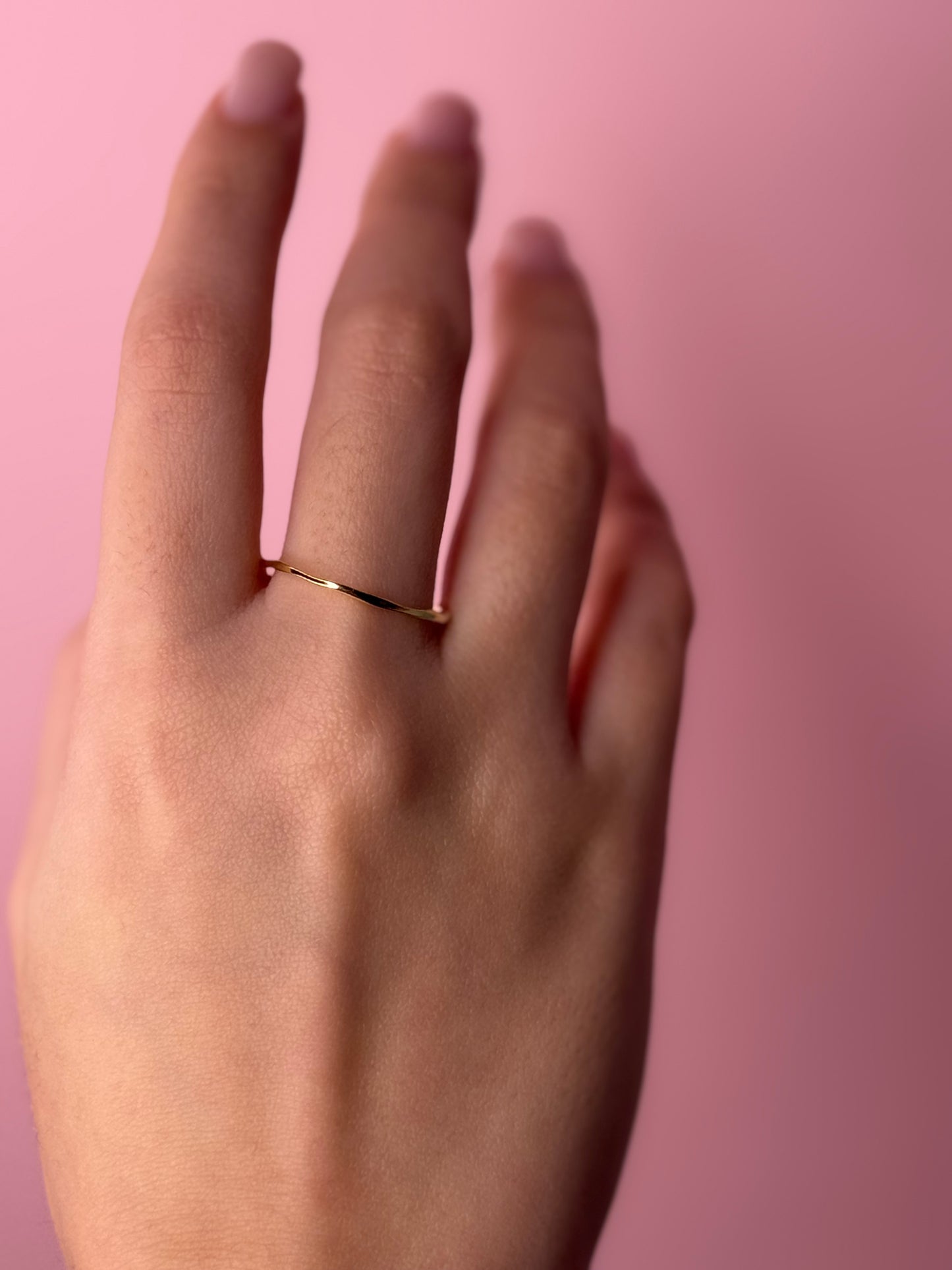 Classic Dome Band - Gold Plated