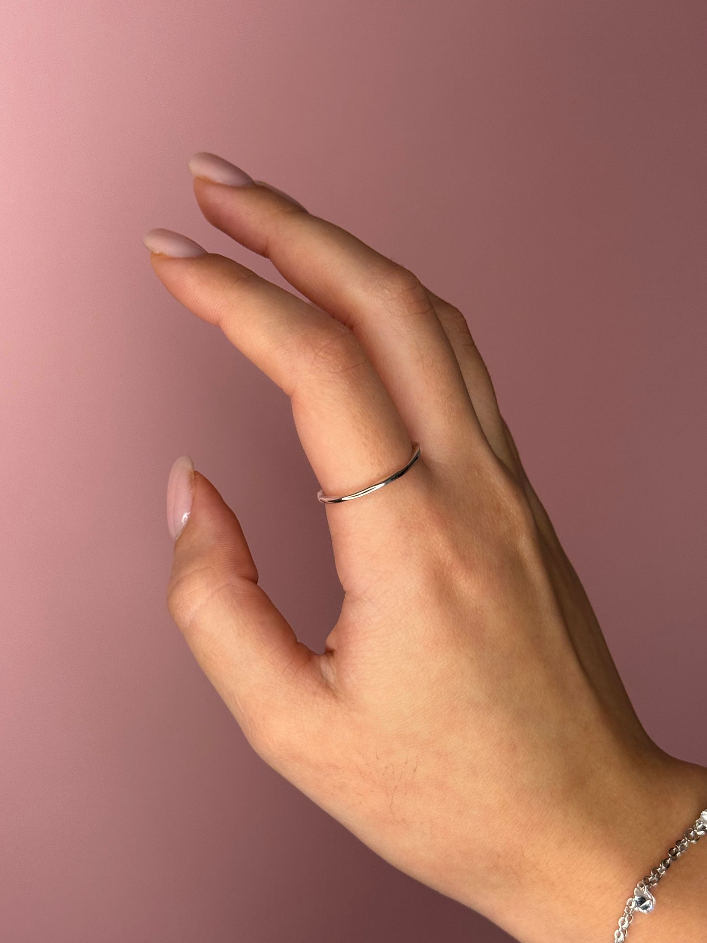 Classic Dome Band - Gold Plated