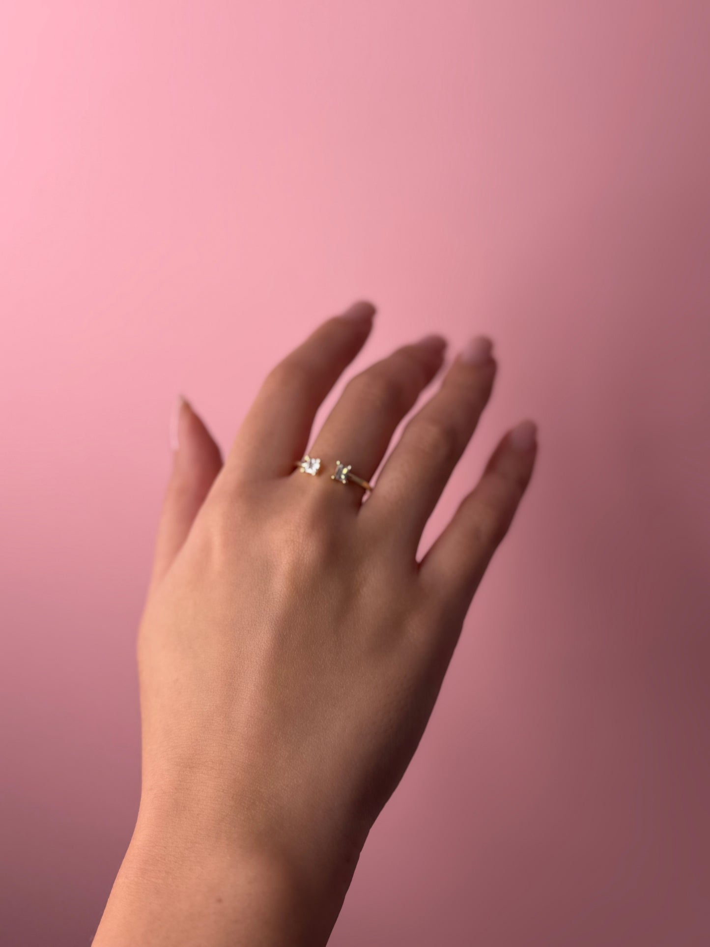 Angel Open Ring - Gold Plated