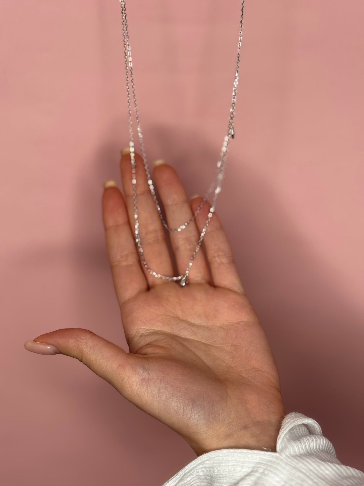 שרשרת כפולה ״אמילי״ מוסנייט