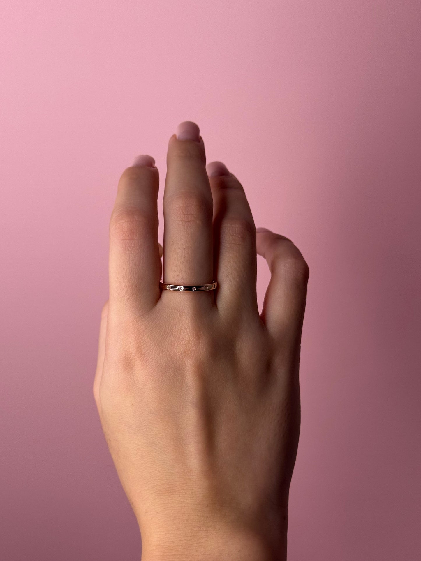 Sabrina Eternity Ring - Sterling Silver