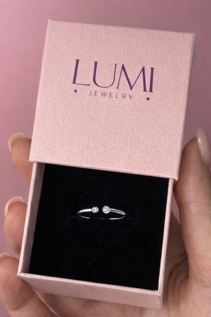 Shay Open Ring - Sterling Silver