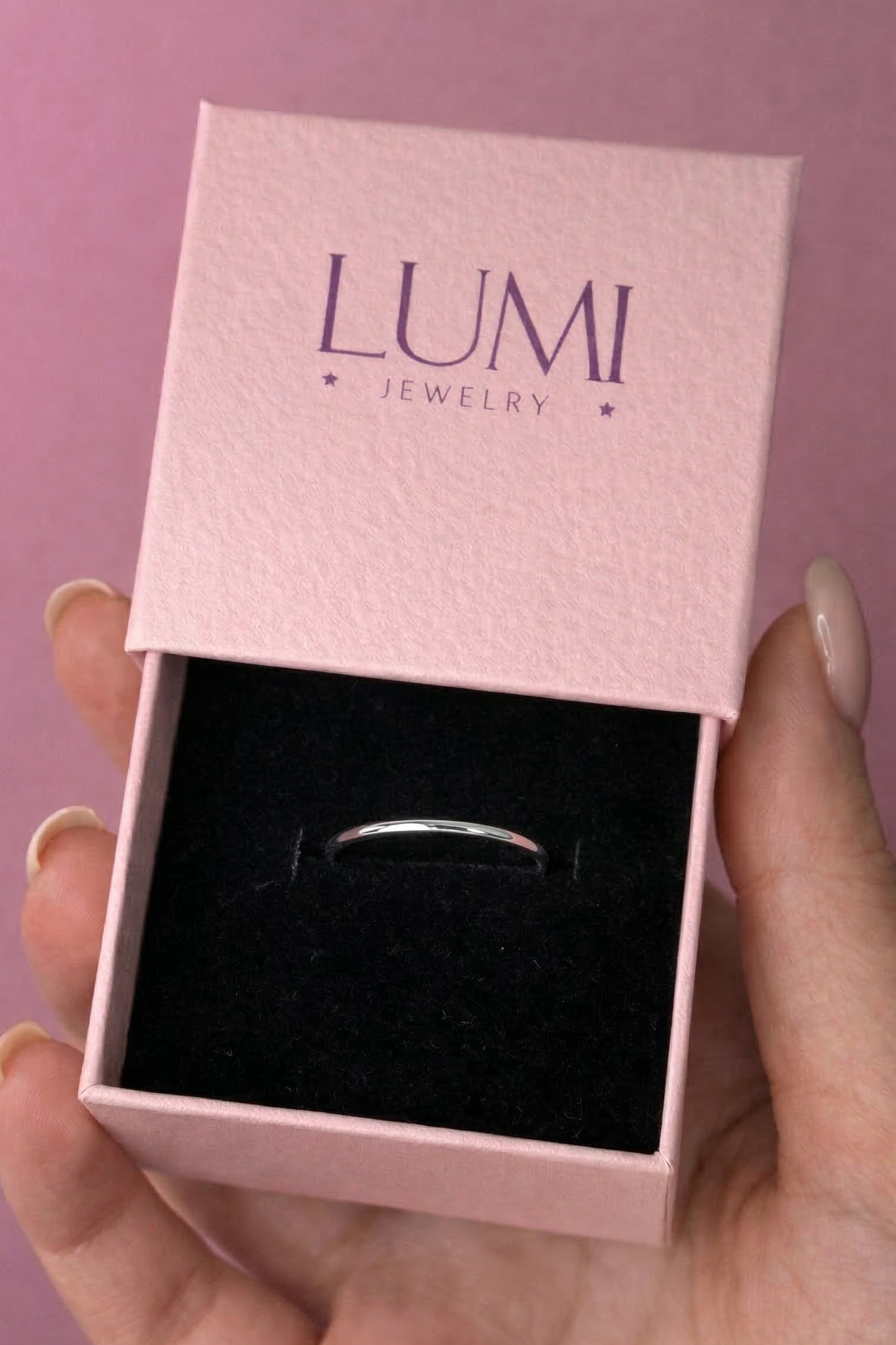 Classic Dome Band - Sterling Silver