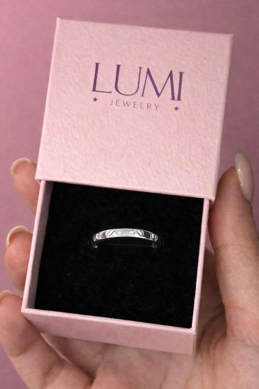 Sabrina Eternity Ring - Sterling Silver