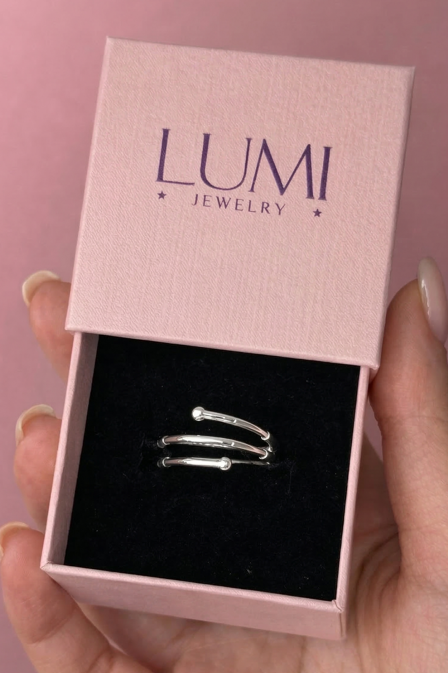 Jessica Wrap Ring - Sterling Silver